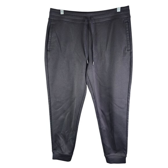 Womens Black 32 Degrees Heat Jogger Pants Drawstring Elastic Waist Size M - Picture 1 of 12